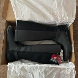 VivoBarefoot Ryder II Obsidian Leather Tall Boots